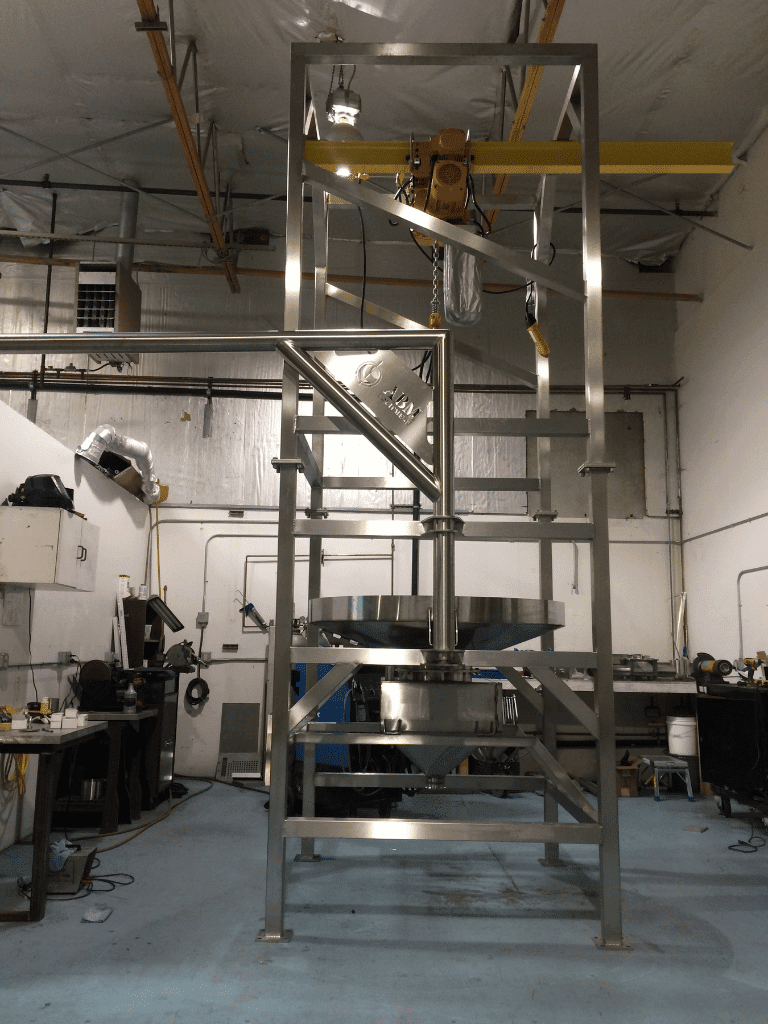 Stainless Bulk Bag Unloader