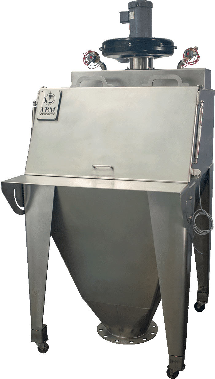 Bag Dump Station BG removed ABM Equipment Bag Dump Station